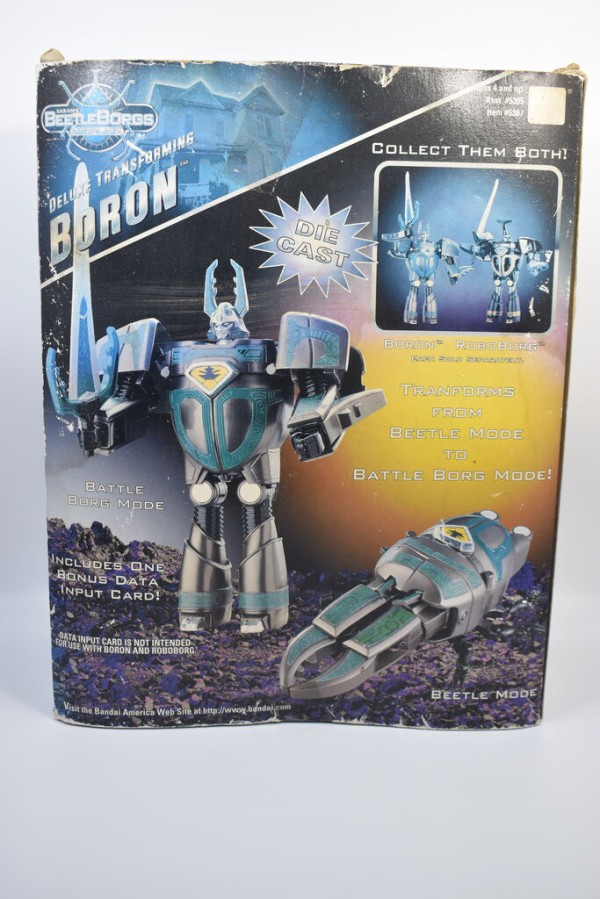 BEETLE BORGS METALLIX DELUXE TRANSFORMING BORON レビュー : ハニワ