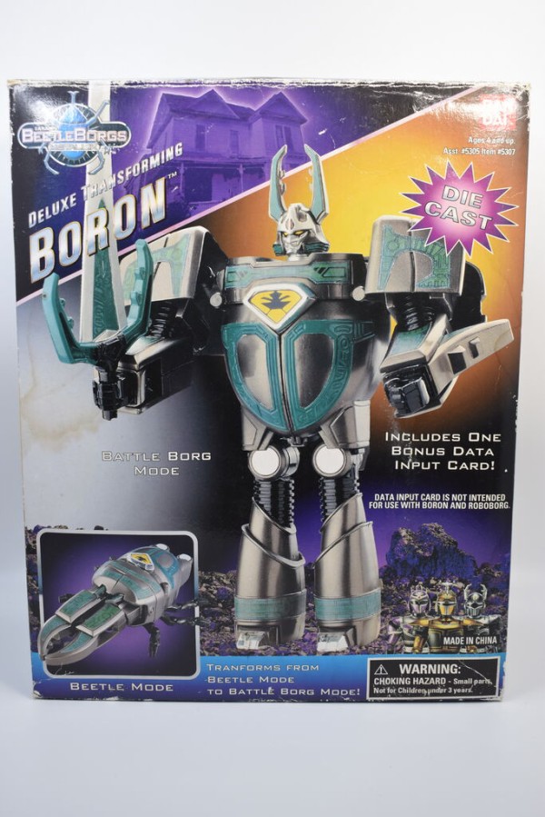 ビートルボーグ・メタリックス ビーファイターカブト カブテリオス クワガタイタン BEETLE BORGS METALLIX DELUXE TRANSFORMING BORON レビュー