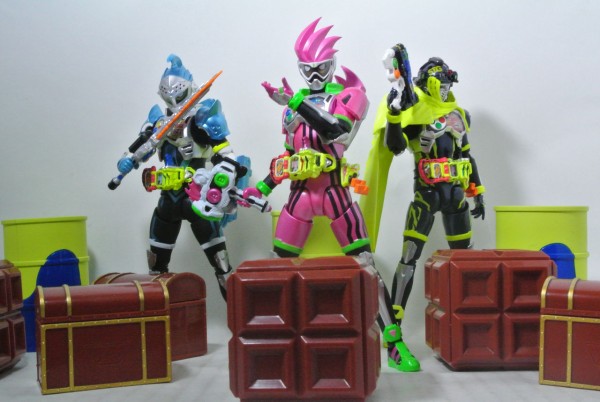 装動 仮面ライダーエグゼイド OPTION SET 簡易レビュー : HERO大好きの