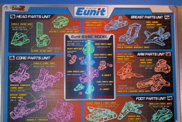 スーパービーダマン Eunitパーツ パワートリガーコア 未使用・未組立品 Super B-daman R Eunit (Eunit B-daman) : 機械心