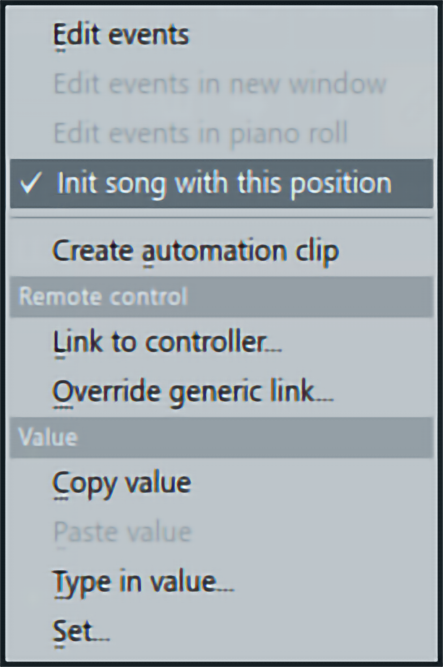 Fl Studio Undo出来ない Init Song With This Position を解除する 麺類のひとりごと