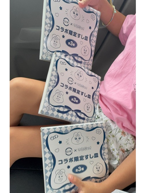スシロー×可哀想に！コラボ☆おぱんちゅのすし皿が可愛すぎた〜 : 日々
