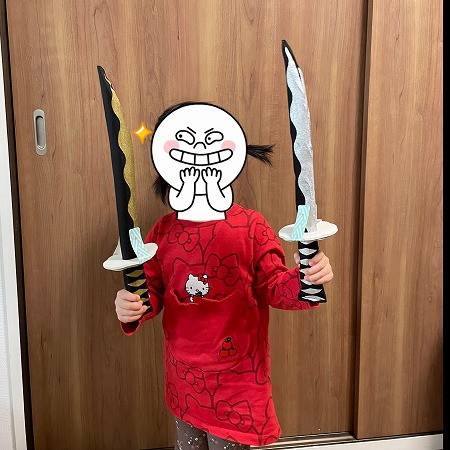 100均 コレで鬼滅の刃ごっこが出来る 日々のくらし手帖 Powered By ライブドアブログ