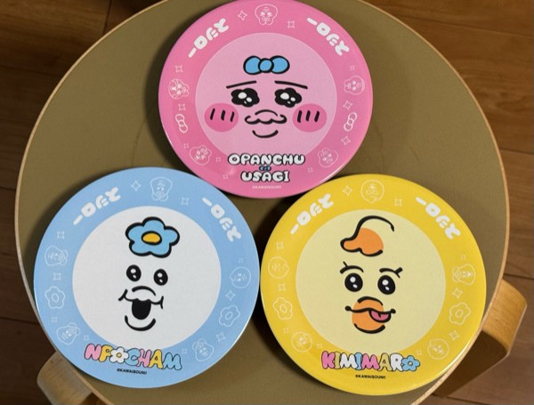 スシロー×可哀想に！コラボ☆おぱんちゅのすし皿が可愛すぎた〜 : 日々