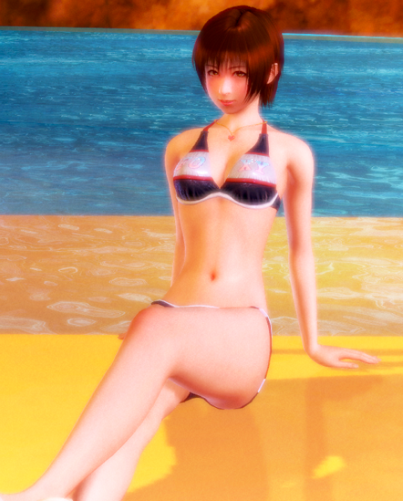 Sexyビーチ 新キャラ 高子 Hipプロデュース ３d美少女