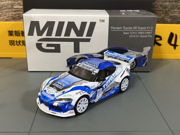 MINI GT MGT00233-D1 Pandem Toyota GR Supra V1.0 Team TOYO