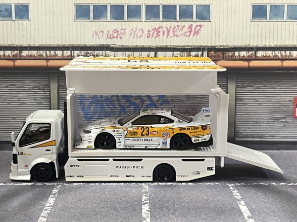 micro turbo 1/64 LBWK カスタムトラック リバティーウォーク