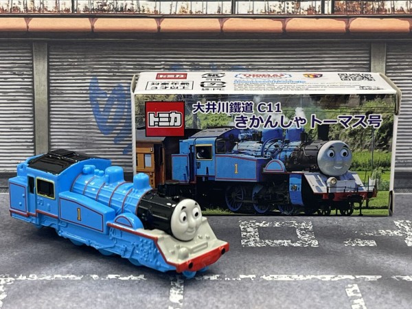 新品未使用品　大井川鐵道　きかんしゃトーマス　ミニカー　トミカ　廃盤品 大井川鐵道