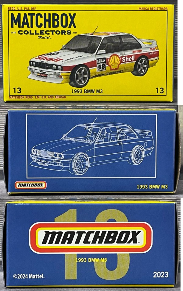 ミニカー Matchbox 1993 BMW E30 M3 Matchbox Collectors 1993 BMW E30 M3 : Amazon.ca: Toys & Games