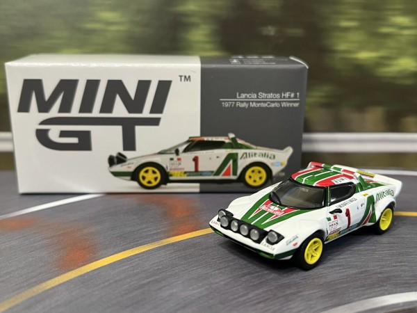 MINI GT #MGT00422-L 1/64 ランチア ストラトス HF モンテカルロラリー