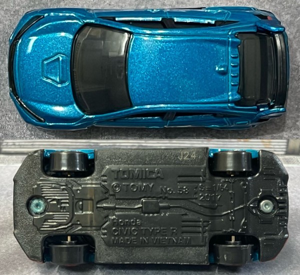 シビック TYPE R夜中徘徊の成果・・・第698回今日のトミカ : [限] 期間