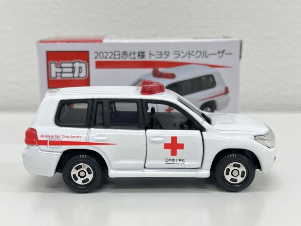 Takara Tomy - トミカ　2022 日赤仕様　トヨタ　ランドクルーザー 2022日赤仕様 トヨタ ランドクルーザー・・・第344回今日の