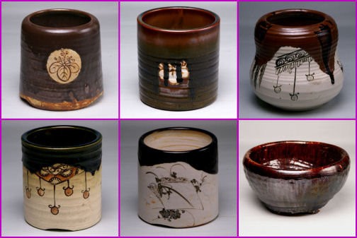陶磁火道具 美濃黒織部 : 火道具と炭火文化