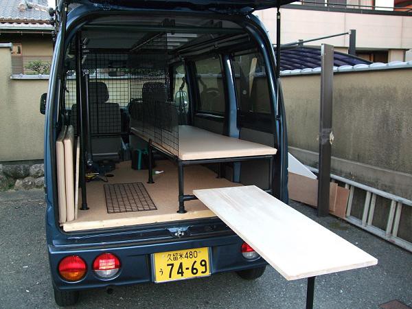 軽キャンピングカー改造日記８ 旅の駱駝