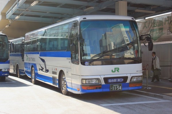 仙台 新宿3号 乗車記 Jrバス東北 H671 号車 まっこの高速バス乗車記