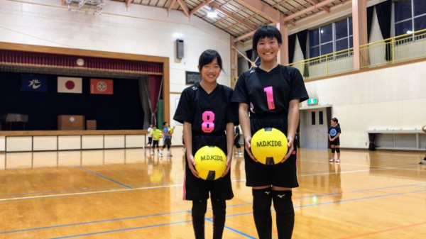 12月1日開催のドッジボール全日本女子総合選手権大会にm D Kidsから2名出場 Hikari Fun