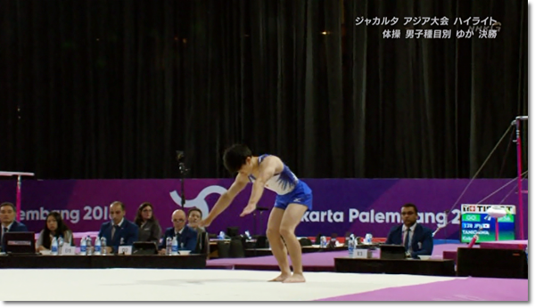 1920 第18回アジア競技大会 8 23 24 男女種目別決勝 つり輪で野々村選手が銀メダル 平行棒で千葉健太選手 ゆかで中路紫帆選手が銅メダル獲得 ヒカル こころのブログ 内村航平history