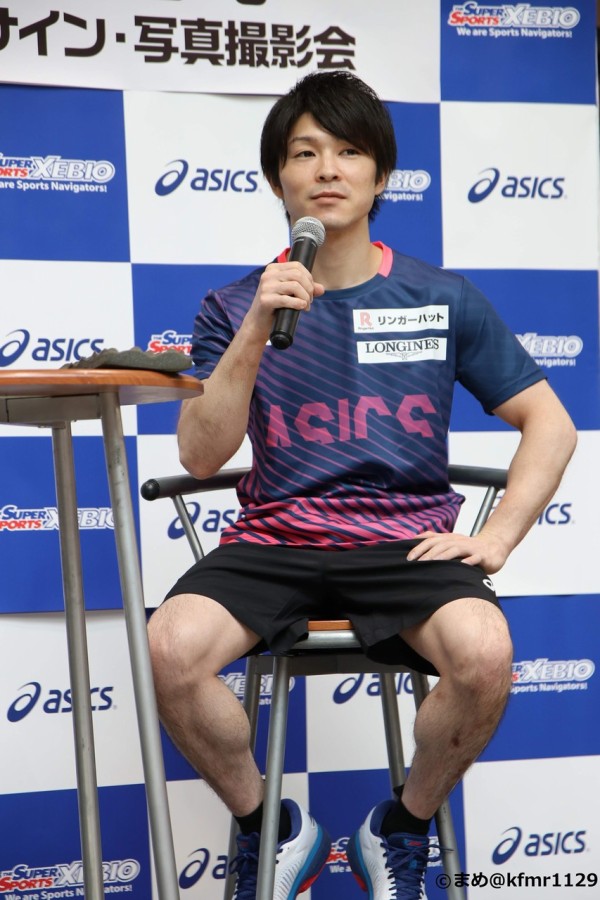 1893】【イベント情報】2018.7.15 ASICS「内村航平選手 トークショー