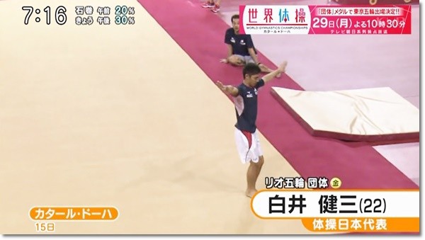 1943 世界体操18 10 19 28 日本代表 現地 練習会場での大会前調整まとめ 18 10 28 男子代表 決勝へ向けて最終調整 ヒカル こころのブログ 内村航平history