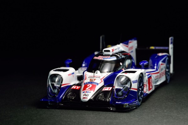 SPARK 1/43 TOYOTA TS040 Hybrid Le Mans 2015 : POKER FACE 4 ReLoad