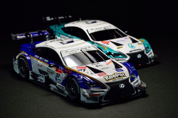 ミニカー Keeper TOM'S Lexus RC F 2014 1/43 EBBRO 1/43 KeePer TOM'S RC-F SUPER GT 2014 : POKER FACE 4 ReLoad