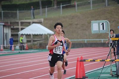 西中国陸上大会 匹見中学校陸上競技部