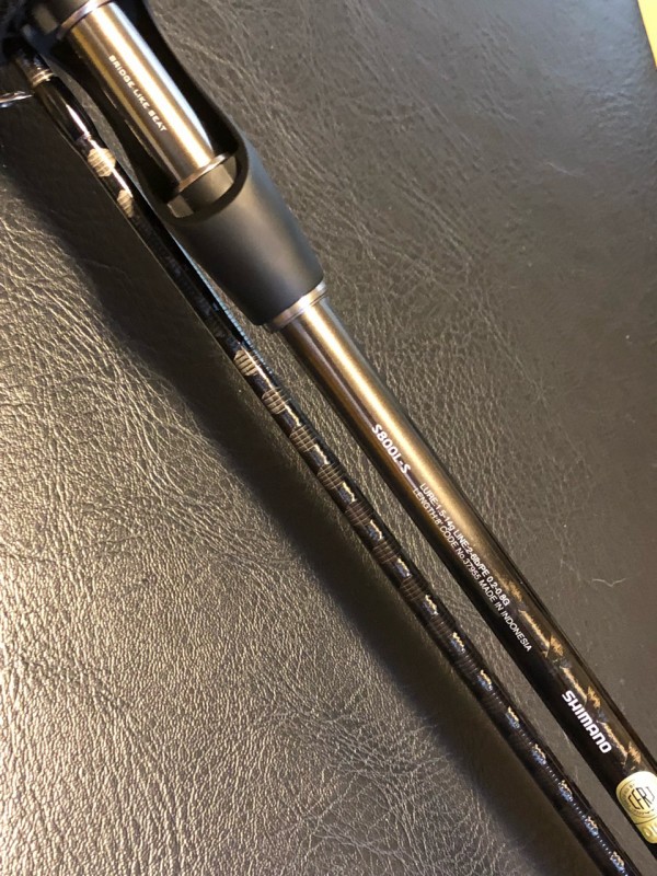 ソアレci4+　S800L-S Ci4+ s800lsに鱗付け♪ 0.6gジグ単～キャロフロートまで1本で