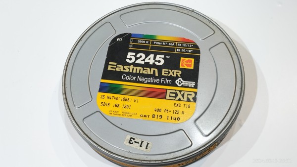 1989/平成1/Kodak/Eastman EXR 5245/35mm Motion Picture Film/映画・CM用35mmフィルム /期限切れ未使用フィルム/ : Extinct Media Museum：絶滅メディア博物館