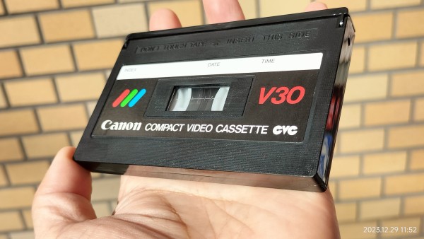 1980/昭和55/Canon/CVC/COMPACT VIDEO CASSETTE/V30/コンパクトビデオ