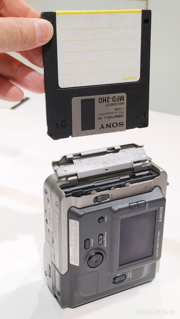 1997/平成9/SONY/MVC-FD5/Digital MAVICA/デジタルマビカ/フロッピー