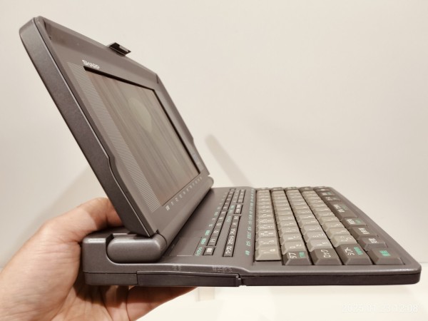 1992/平成4/SHARP/WV-S250/書院/モバイルワープロ/純正モデム/A5