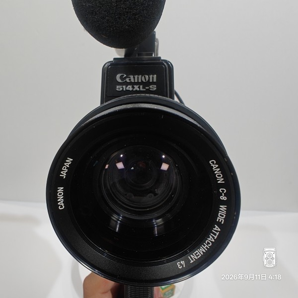 1976/昭和51/Canon/Canosound 514XL-S/Super 8 Sound Movie Camera