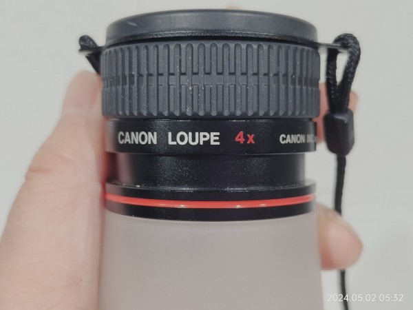 Canon - copee様 1987/昭和63/Canon/CANON LOUPE 4☓/キヤノンルーペ/スーパー