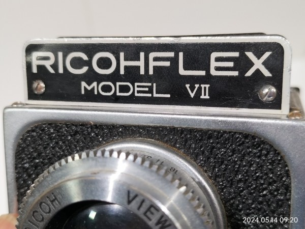 1954/昭和29/RICOHFLEX MODEL Ⅶ/80mm/F3.5/6×6cm判/120film