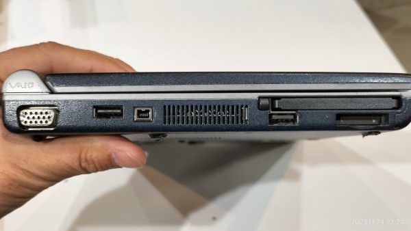 2002/平成14/SONY/PCG-4C1N/VAIO TypeT/ビジネスパーソナルモデル