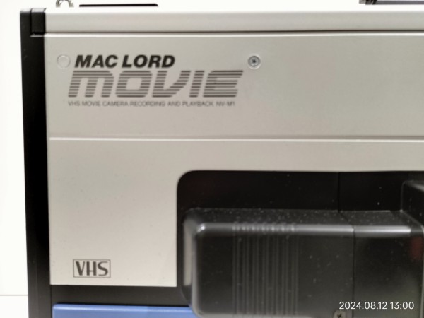 National VHSムービーカメラ NV-M1 1985/昭和60/National/NV-M1/マックロードムービーNV-M1/世界初のVHS