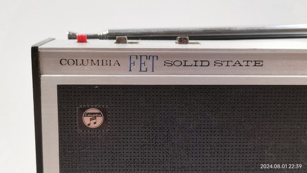 1968/昭和43/COLUMBIA/FET SOLID STATE/11FM/TFV-12D/12TRANSISTOR FM