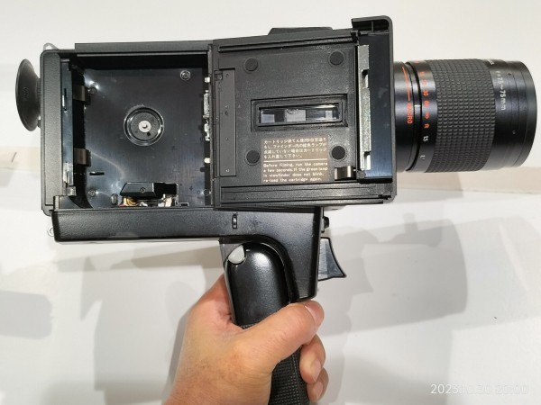スーパー8 8ミリカメラ ELMO SUPER8 sound 1012S-XL Vintage ELMO Super 8 SOUND 1012S-XL Macro Cine Movie camera