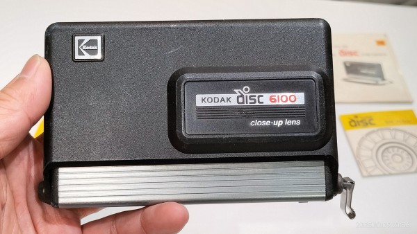 1984/昭和59/KODAK/KODAK DISC 6100/ディスクフィルムカメラ/クローズ