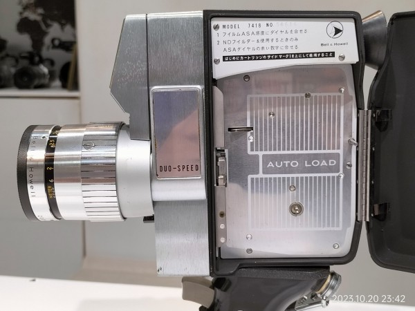 1963/昭和38/Bell & Howell/DUOLEX-C/16fps/48fps/マガジン式