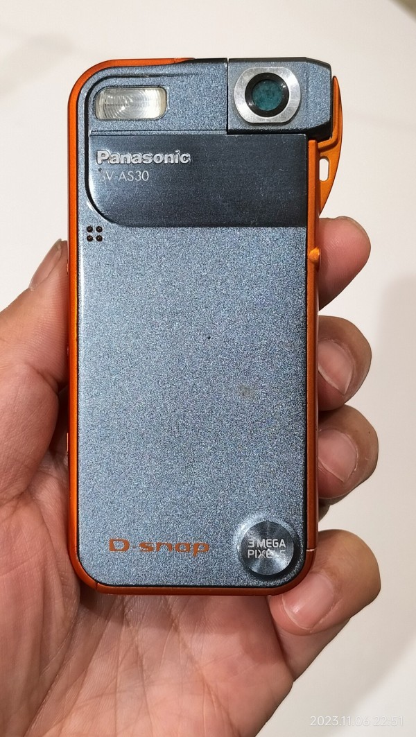 2004/平成16/Panasonic/SV-AS30/D-Snap/SD MULTI CAMERA/324万