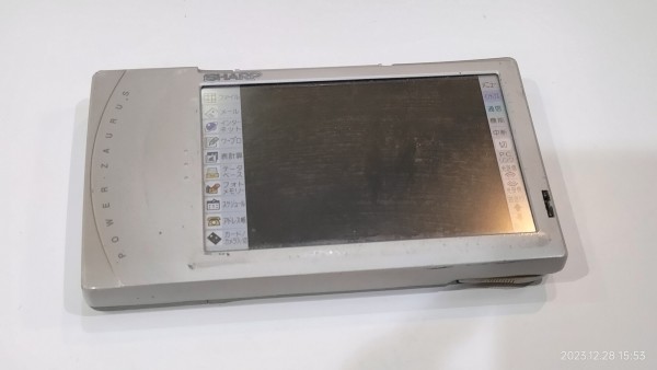 SHARP Zaurus igeti MI-P10-S　　(起動確認済み) 1998/平成10/SHARP/MI-610/Power Zaurus/4.3インチTFTカラー液晶