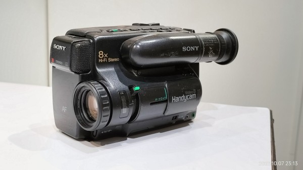 1990/平成2/SONY/CCD-TR75/Handycam/ハンディカム/8ミリビデオ 