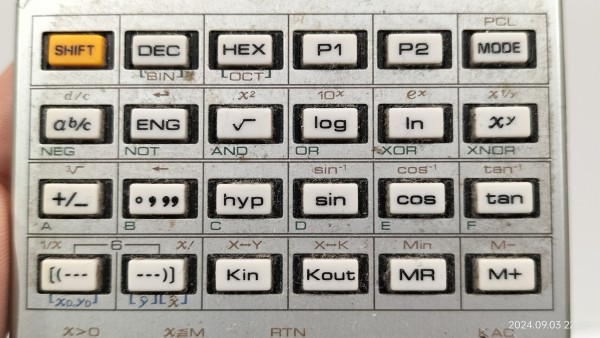 1989/平成1/CASIO/fx-3600PV/PROGRAM FX/カシオ/関数電卓
