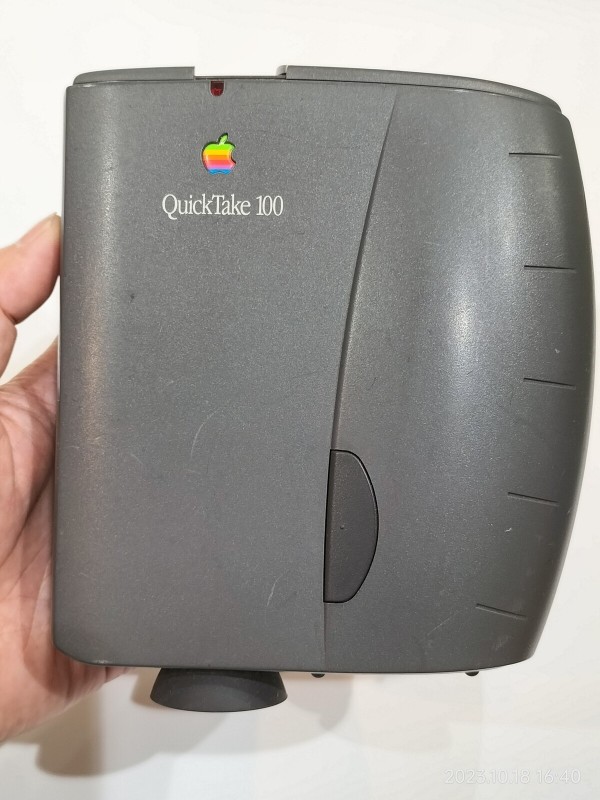 1994/平成6/Apple/QuickTake 100/アップル初のデジタルカメラ/生産は