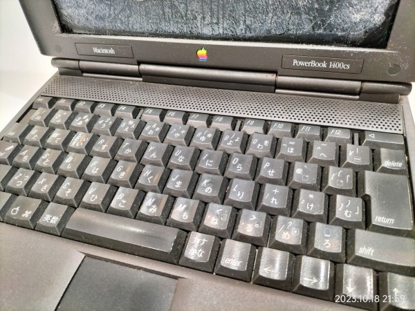 PowerBook 1400 セット. 内部画像追加 祝 Macintosh 30周年!! PowerPC化した入門ノートPowerBook 1400｜Mac