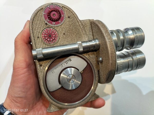 1939/昭和14/Bell＆Howell/Filmo 134T/Double8/ダブル8/3本ターレット