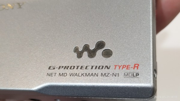 2001/平成13/SONY/MZ-N1/G PROTECTION/NET MD WALKMAN/MDLP