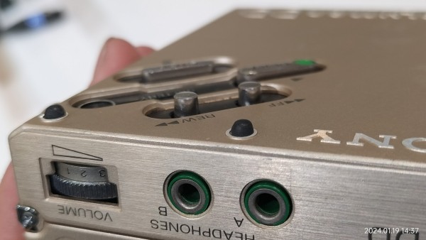 1982/昭和57/SONY/WM-DD/WALKMAN DD/ウォークマンDD/ディスクドライブ