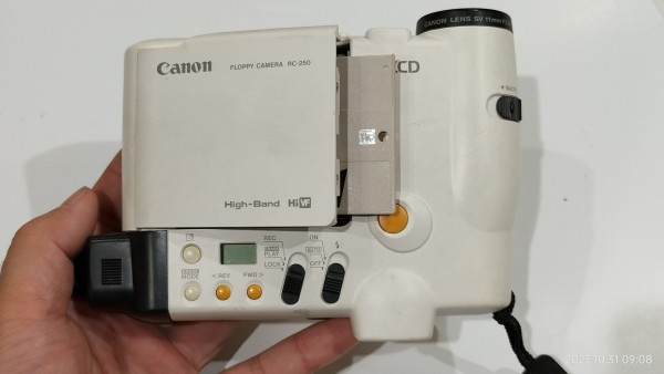 Canon キャノン RC-250 フロッピーカメラ フロッピーカメラ キヤノン Q-PIC RC-250 が出てきた | イケてる